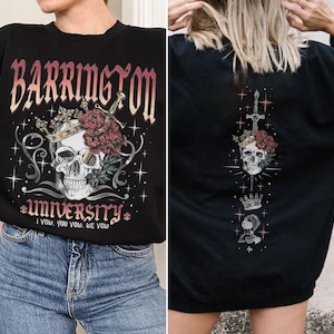 Barrington University Shirt Sweatshirt Hoodie, The Ritual Merch, Shantel Tessier Dark Romance, Smut Books Shirt, Ryat Archer,Book Lover Gift