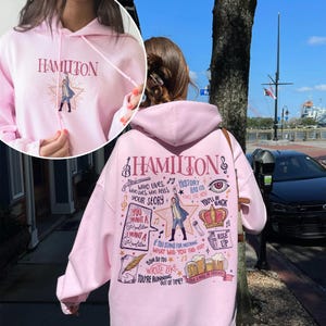 Sudadera con cita musical de Hamilton, camiseta Revolutionary Line inspirada en Lin-Manuel Miranda, camiseta musical estadounidense imagen 5