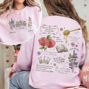 Powerless Bookish Sweatshirt For Fan, Kai Azer I Love You TShirt, Fearless Fan Shirt, Gift for Bookworms, Romantic Quotes image 6