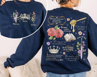 Powerless Bookish Sweatshirt For Fan, Kai Azer I Love You TShirt, Fearless Fan Shirt, Gift for Bookworms, Romantic Quotes