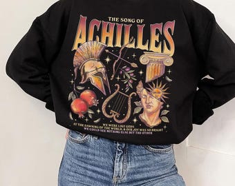 The Song of Achilles Sweatshirt, LGBT Pride Month Bookish T Shirt, Achilles and Patroclus Gift, Greek Mythology Apparel