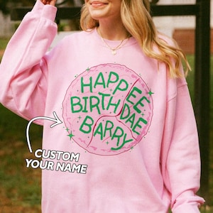 Custom Birthday Shirt for Wizard Fans, Happee Birthdae Sweatshirt, Magical Cake Hoodie, Gift For Book Lover