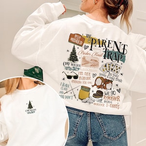 The Parent Trap Camp Walden Shirt, 90s Nostalgia Sweatshirt, Hallie Annie Parker Birthday Gift, Camp Walden Vacation Shirt