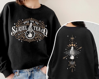Suriel Tea Co Sweatshirt, New Acotar TShirt, Velaris The Night Court Gift, ACOTAR Suriel Tea Co Shirts, SJM Merch