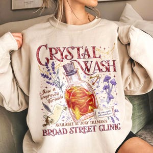 Crystal Wash HWFWM Fantasy T Shirt, He Who Fights With Monsters Sweatshirt, Broad Street Clinic Shirts, Not About Killing Monsters