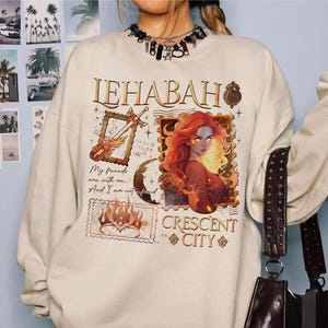 Lehabah My Friends Are With Me Sweatshirt, Crescent City Fans TShirt, Bryce Quinlan Light It Up Hoodie, Bookish Gift