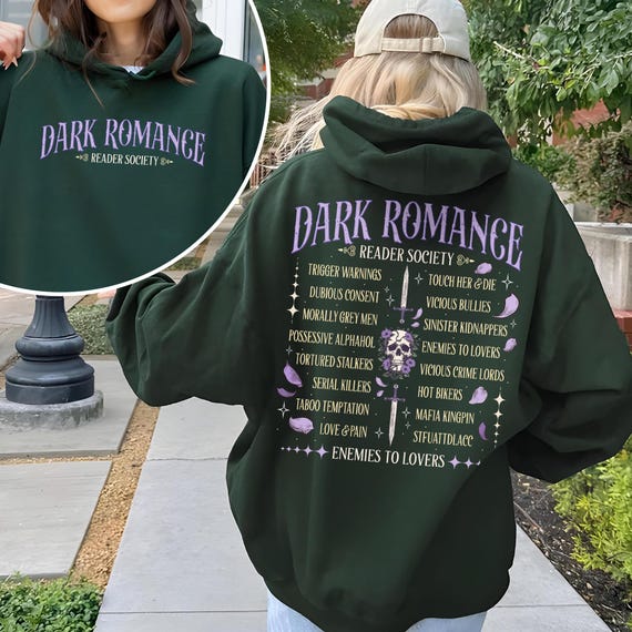 Dark Romance Reader Society TShirt, Enemies To Lover Swearshirt, Dark Romance World Tour Tee, Gift For Book Lover