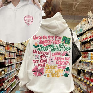 Camping Girl Sweatshirt, Beverly Hills Camping Movie Tee, Gift For Troop, We&#39;re the girls from Beverly Hills
