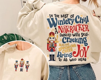 Christmas Rant Nutcracker Sweatshirt, Sugar Plum Fairy Crewneck, Christmas Party Sweater, Xmas Nutcracker Shirt