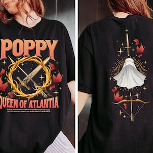 Blood And Ash Fan Shirt, Poppy Queen Of Atlantia Shirts, From Blood And Ash T Shirt, JLA Inspired Merch, Gift For Book Lover