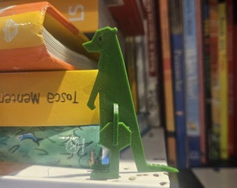 Mini juguete de suricata – Figura de animalito adorable – Figura de animalito pequeña – Decoración de escritorio – Regalo único