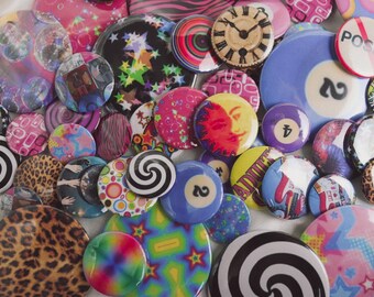 Y2K Mystery Pin Pack: Retro Nostalgia, Alt-girl Vibes - Etsy