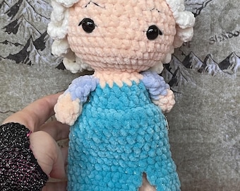 Poupée princesse au crochet/ Amigurumi fait maison/ Peluche/ Peluche au crochet