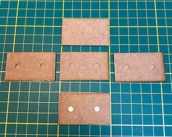 50x30 mm Bases  inkl. Magnet für zb Warhammer, Frostgrave, Silver Bayonet, Role Play Games, Bolt Action, Kavallerie usw.