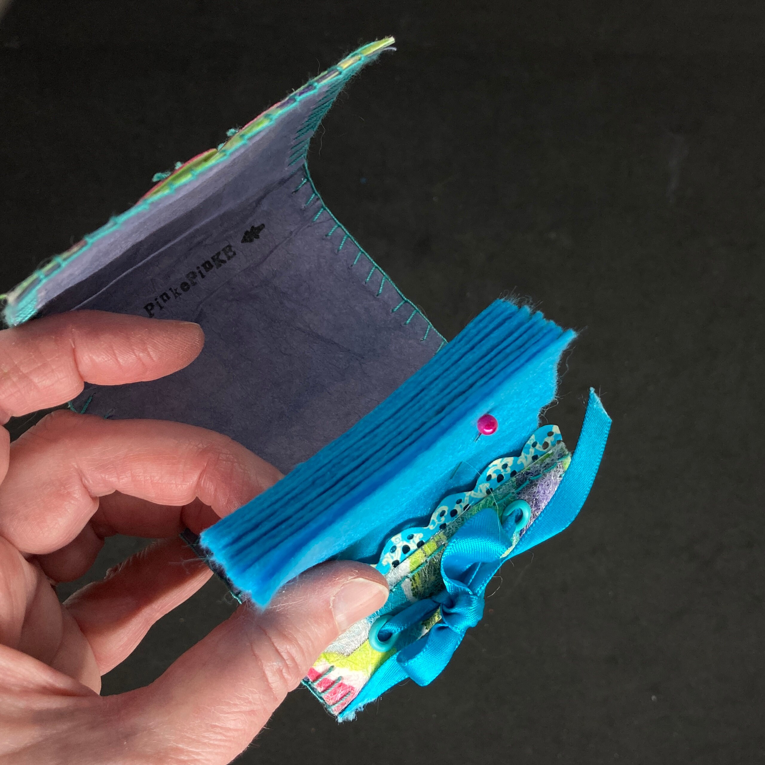 Needles kit with butterfly handmade needle book with Etsy