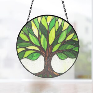 Mark 11:13 The Barren Fig Tree Stained Glass Window Decor, Glass Suncatcher Religious Ornament, Easter Presents Her Room