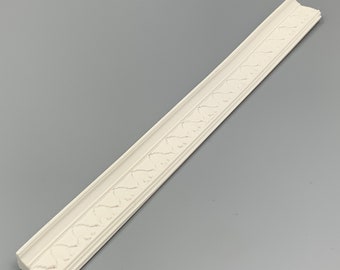 Dolls House Miniature 1/12 Fan Wall Friese or Coving Crown Moulding White Resin Period Architectural Feature by RepliCast Miniatures