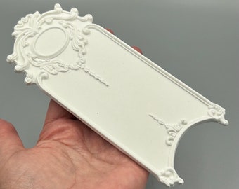 Dolls House Miniature Ornate Moulding Large Grand Panel 1:12 Scale