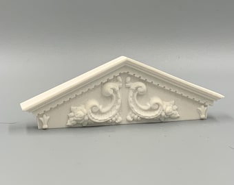 Dolls House Miniature Ornate Moulding Over Door Pediment 1:12 Scale
