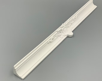 Dolls House Miniature 1/12 Ornate Classic Coving Crown Moulding White Resin Period Architectural Feature by RepliCast Miniatures