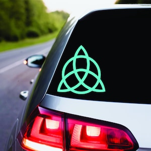 Triquetra Goddess  Decal Divine Feminine  Celtic Celtic Knot Celestial Goddess Charmed Witchy Gift For Friend