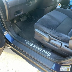 Decal For Car Doorstep Sticker For Witch Decal For Window Sticker Head Witch Only Gift For Friend