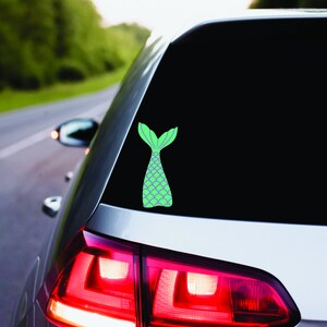 Mermaid Tail Permanent Vinyl Decal Mermaid Life Zeemeermin | Auto Accessoires