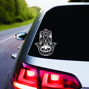 Hamsahand Boze Oog Raamsticker Mystiek Boze Oog Maan