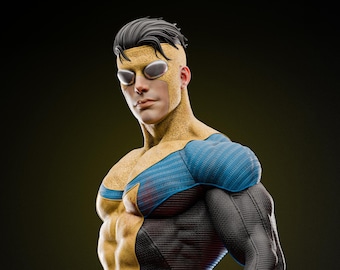 Invincible - Tough Resin 1/6 Scale and Bust 3D Resin Model by Zez Studios - RangrezModels