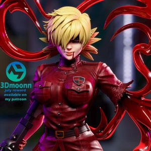 Fearless Vampire Warrior Lady- Tough Resin 1/6 Scale 3D Resin Model by 3dmoonn- RangrezModels