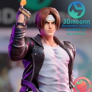 キング・オブ・ファイターズ　KOF 草薙京6個　八神庵3個キーホルダー キング・オブ・ファイターズ KOF 草薙京6個 八神庵3個