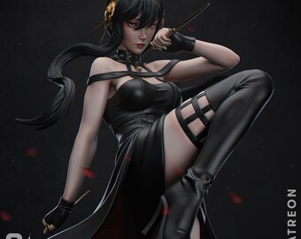 Anime Assassin Mother - Modelo de resina resistente similar al ABS a escala 1/6 / Kit de resina coleccionable SFW y NSFW altamente detallado