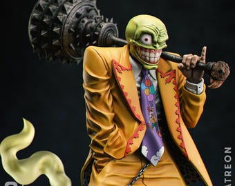 The Mask - Green Animated Trickster - CA3D Studios  - CA3D Studios | 1/6 Scale ABS-Like Tough Resin Model | Highly Detailed Model kit