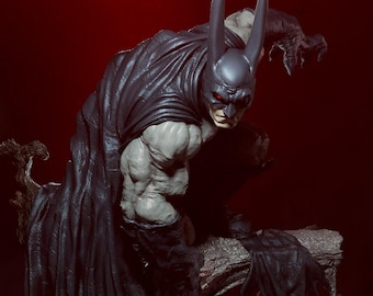 Gothic Bat Vigilante: The Cursed Night Stalker  | CA3D Studios | 1/6 Scale ABS-Like Tough Resin Model kit| Highly Detailed Model Kit