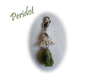 Peridot genuine gemstone crystal -  Pet Amulet - powerful cleanser, Encourages group harmony- Cushing's disease