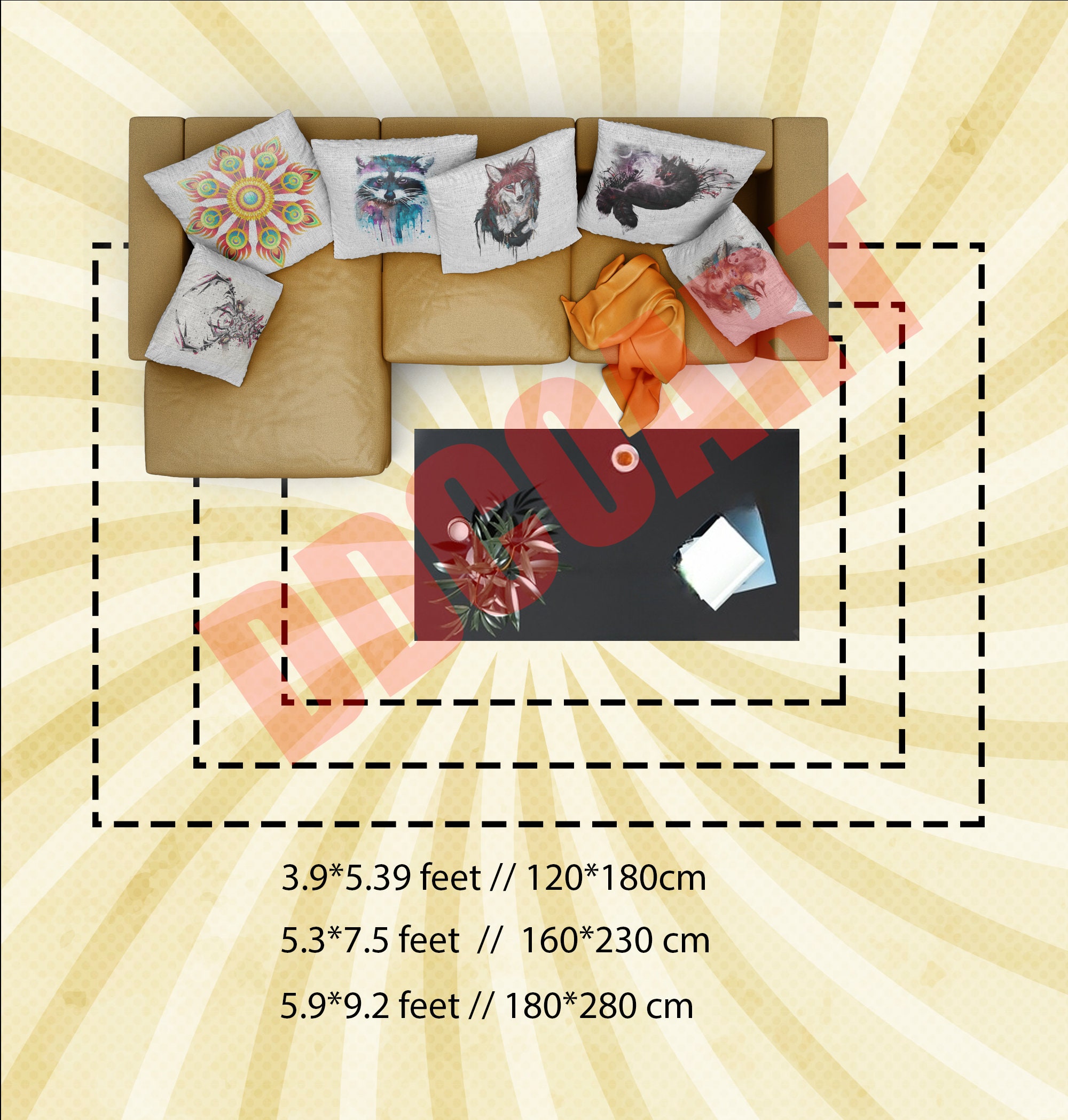 Astrology Rug, Zodiac Rugs, Horoscope Design Rug, Astrology Design Rug ...