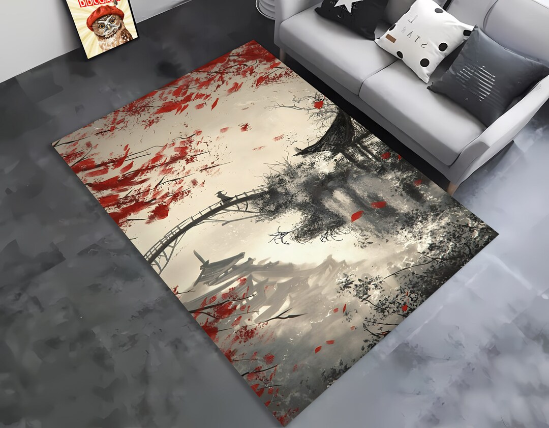 2d Japanese Rug Japan Anime Pattern Rug, Anime Rug, Art Rug, Awesome Trends Rugs for ...