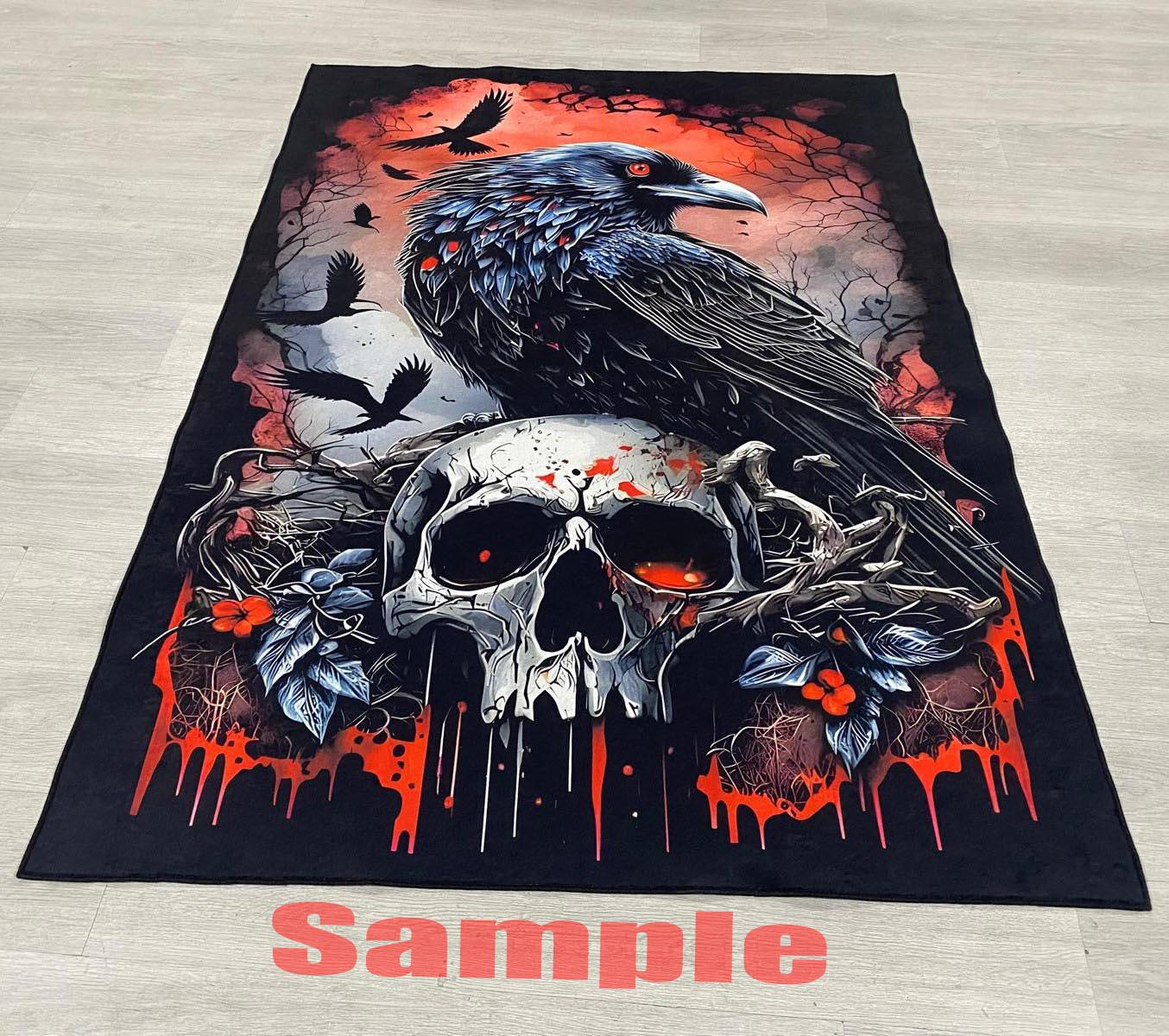 Doberman Rug: Fierce Dog Art, Man Cave Decor - Etsy