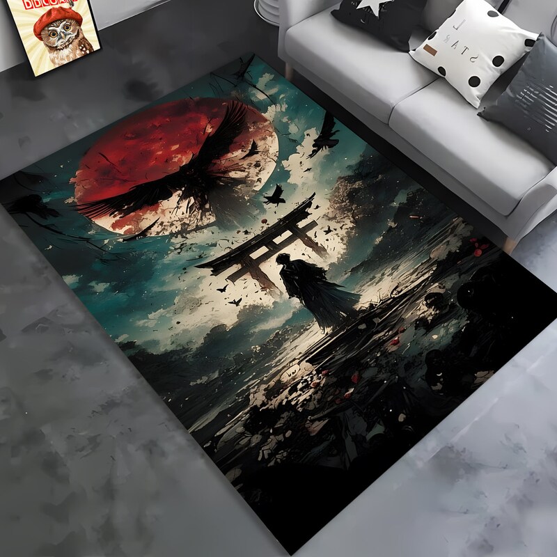 Japanese Style Rugs - Etsy