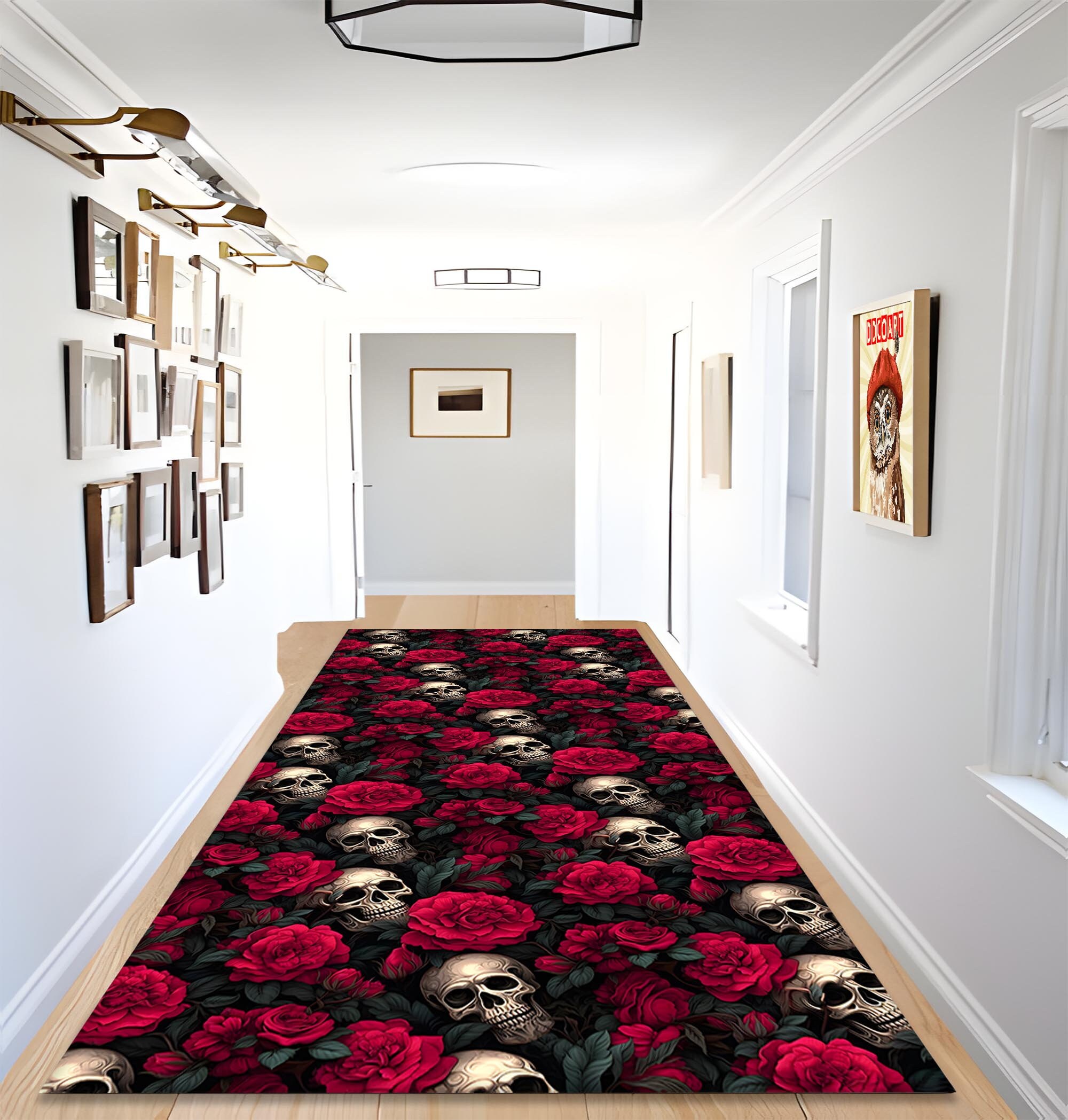 スカルランナーラグ - Etsy 日本