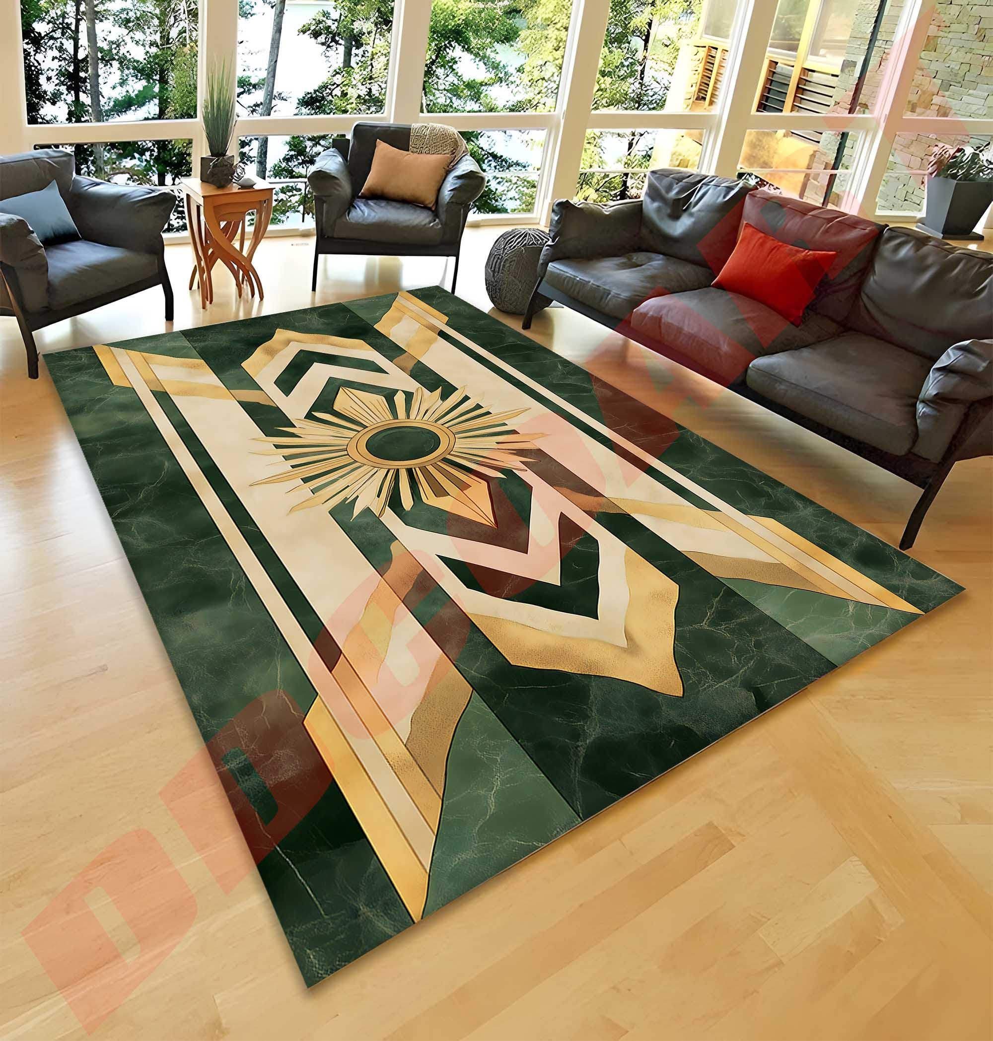 Frank lloyd wright style rugs - Etsy 日本
