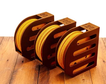 Sandpaper Storage / Organizer Round Disc Holder with Grit #'s Printed  for Woodworking Shop