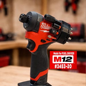 M12 FUEL Impact Driver GEN3 3453-20 Magnetic Bit Holder – Made in USA