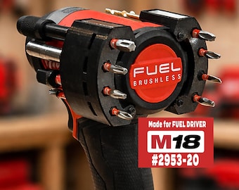 Atornillador de impacto M18 FUEL 2953-20 con portapuntas magnético GEN4 – Fabricado en EE. UU.