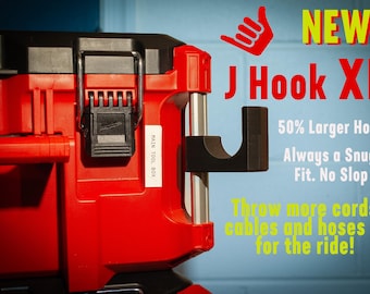 PackOut Hooks Milwaukee Storage Utility / Custom Designed, Strong,  Hang Wiring, Tubing, Hoses, and Organize Accessories