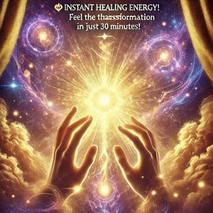 Énergie de guérison instantanée ! Ressentez la transformation en seulement 30 minutes !