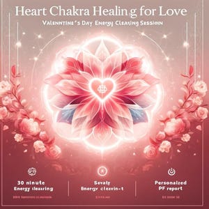 Heart Chakra Healing for Love – Valentine’s Day Energy Clearing Session