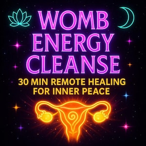 Womb Energy Cleanse – 30 Min Remote Healing for Inner Peace