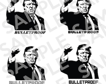 Donald Trump Fist Bump, Trump 2024, Trump Mug Shot, Elección Presidencial, Trump Bundle, Descargable, Gráfico Trump, PNG, Descarga instantánea