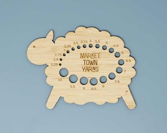 Market Town Yarns - Sheep Needle Gauge